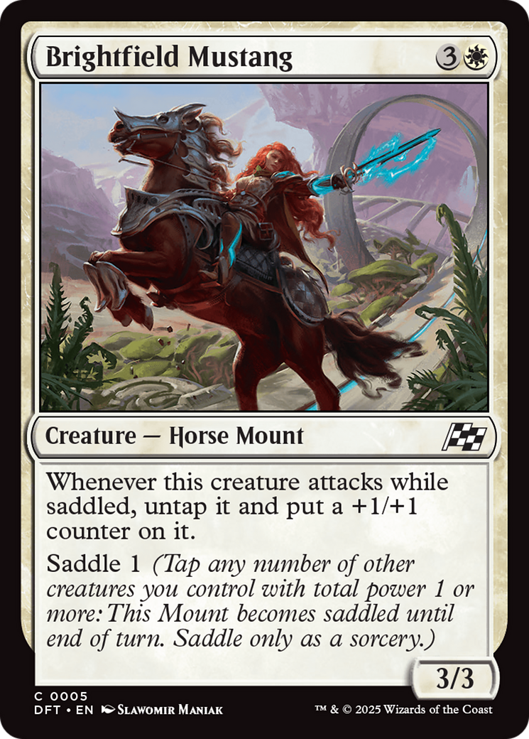 Brightfield Mustang Card Image