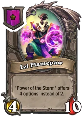 Lei Flamepaw Card Image