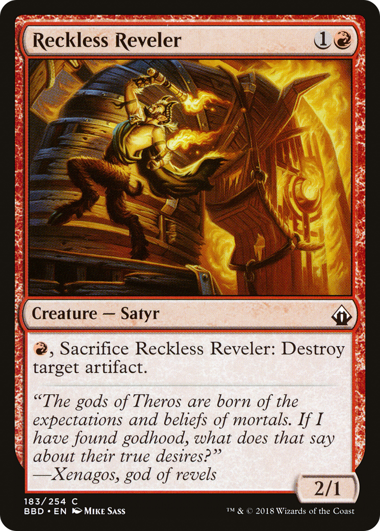 Reckless Reveler Card Image