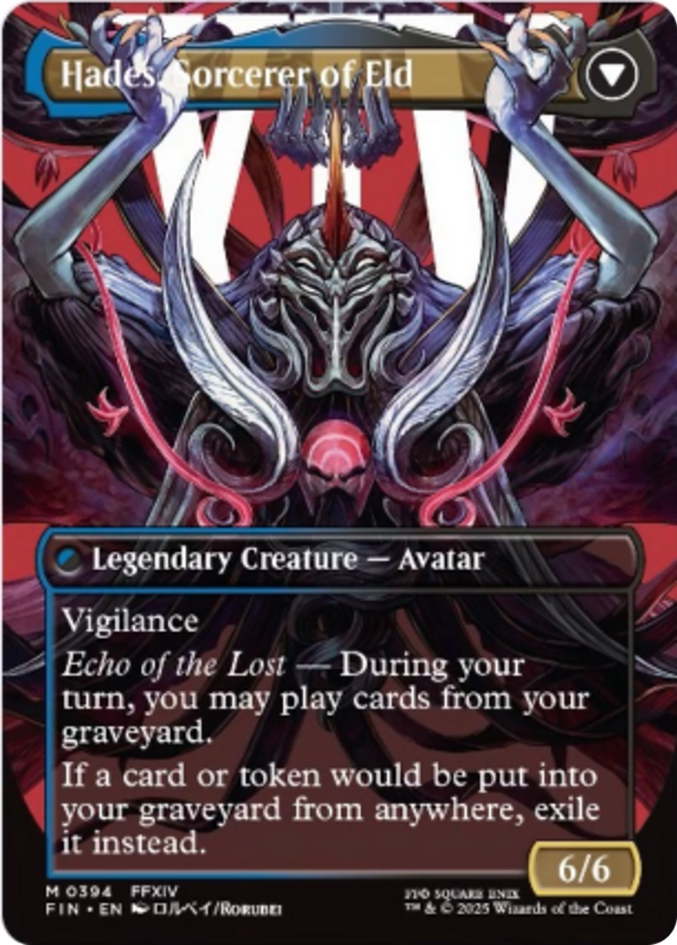 Emet-Selch, Unsundered // Hades, Sorcerer of Eld Card Image