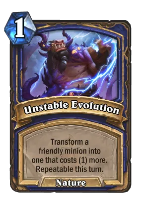 Unstable Evolution Card Image