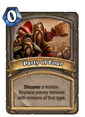 Party of Four Card Image