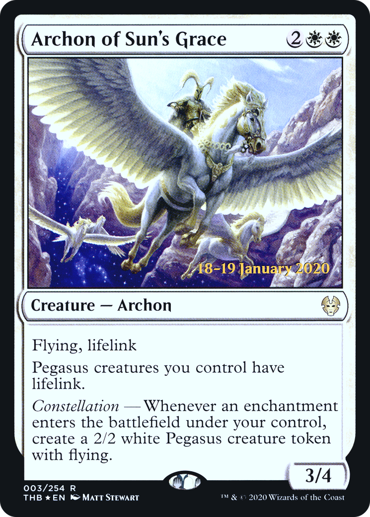 Archon of Sun's Grace Card Image