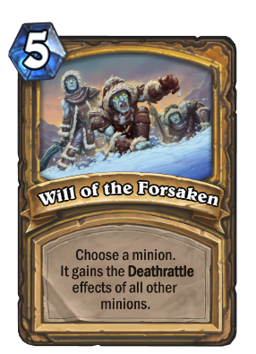 Will of the Forsaken Card Image