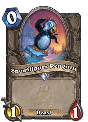 Snowflipper Penguin Card Image