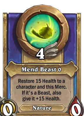 Mend Beast {0} Card Image