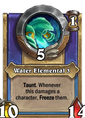 Water Elemental 3 Card Image