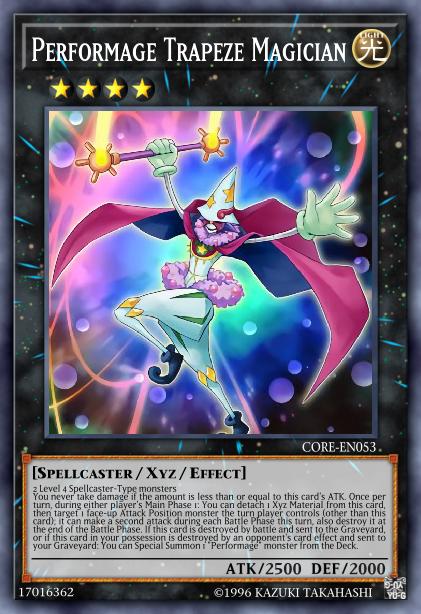 Performage Trapeze Magician Card Image