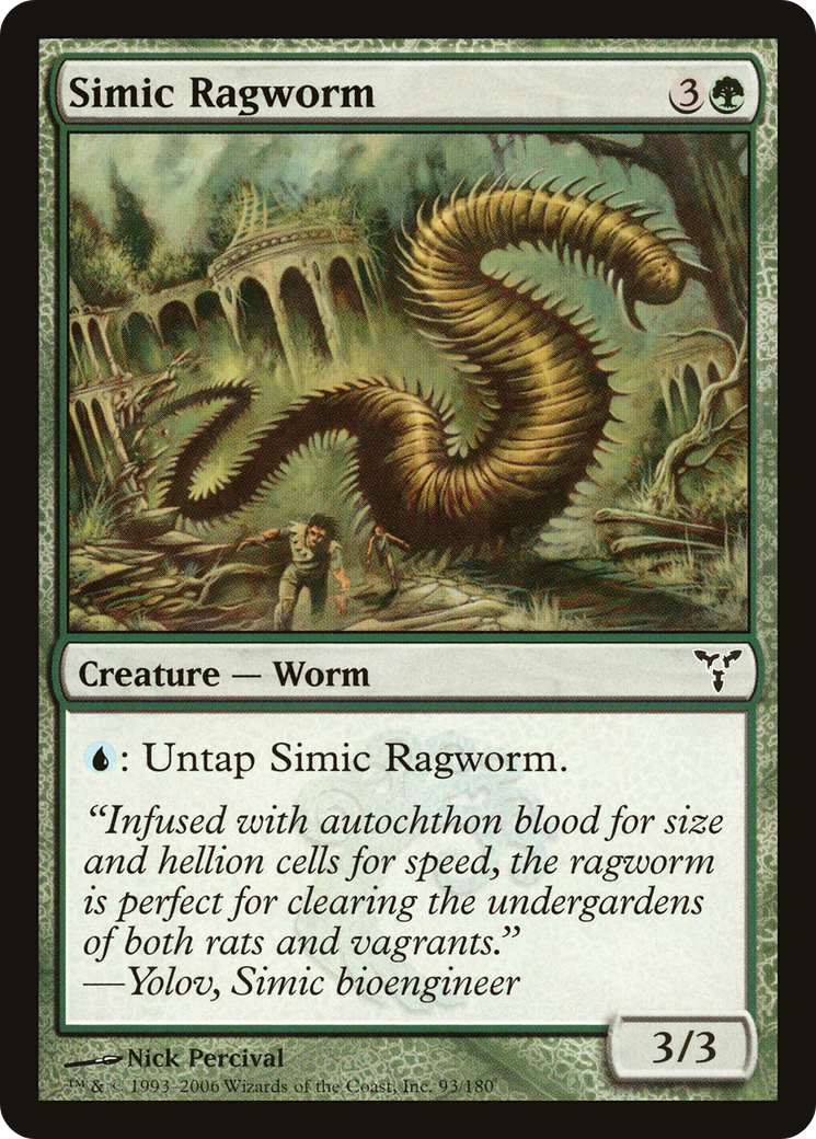 Simic Ragworm Card Image
