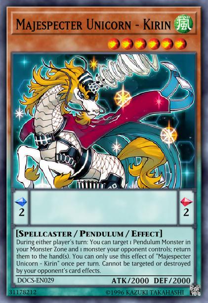 Majespecter Unicorn - Kirin Card Image