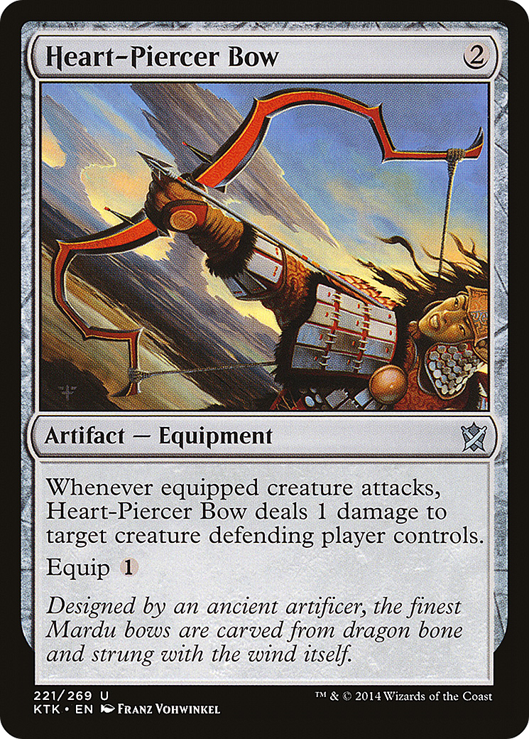 Heart-Piercer Bow Card Image