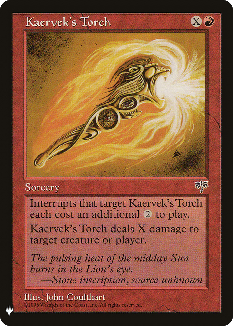 Kaervek's Torch Card Image
