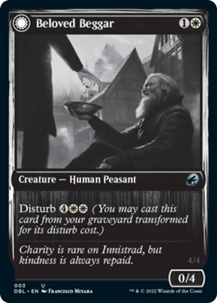 Beloved Beggar // Generous Soul Card Image