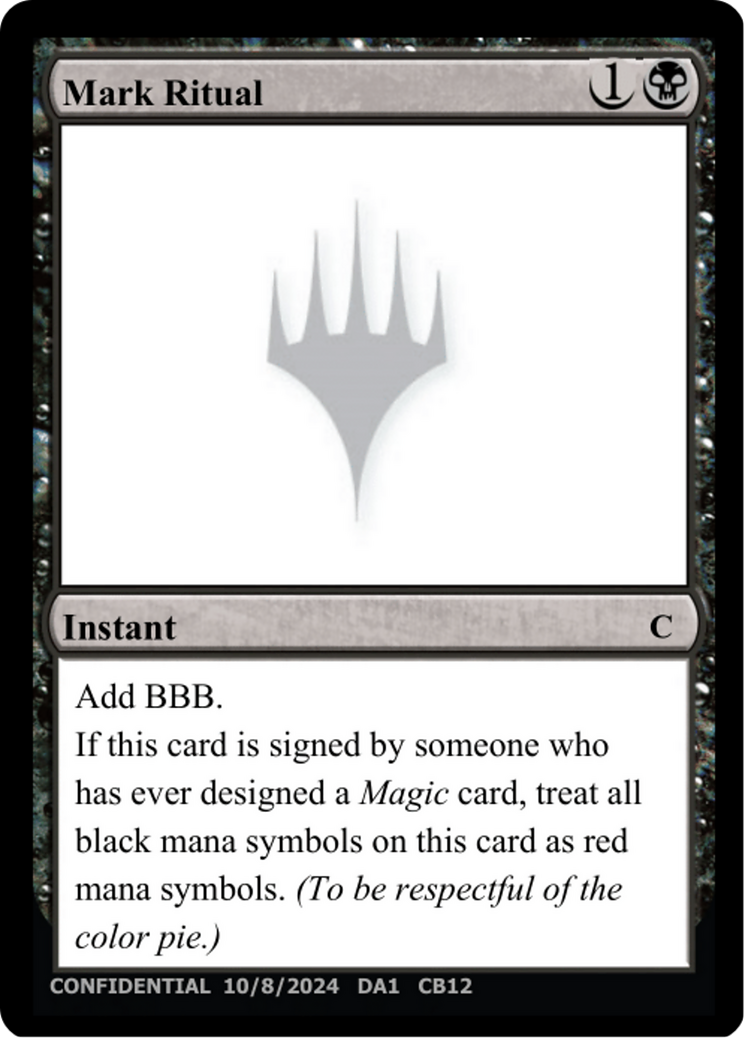 Mark Ritual Card Image