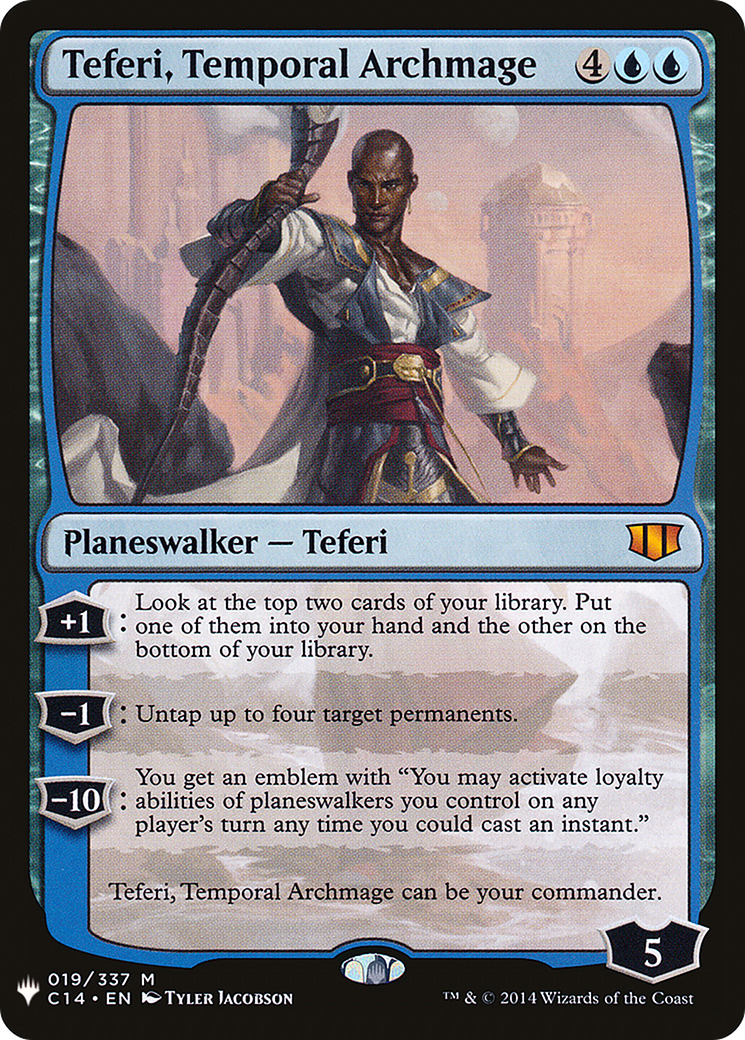 Teferi, Temporal Archmage Card Image