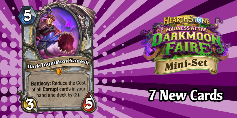 The Final 7 Darkmoon Faire Mini Set Card Reveals - Priest Legendary, Paladin Weapon Libram, Deathrattle Disabling, and More!