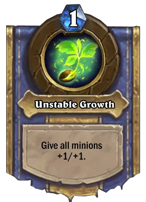 Unstable Growth Card Image