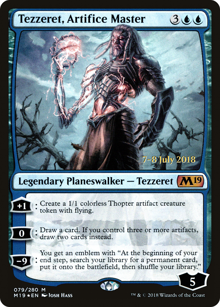 Tezzeret, Artifice Master Card Image