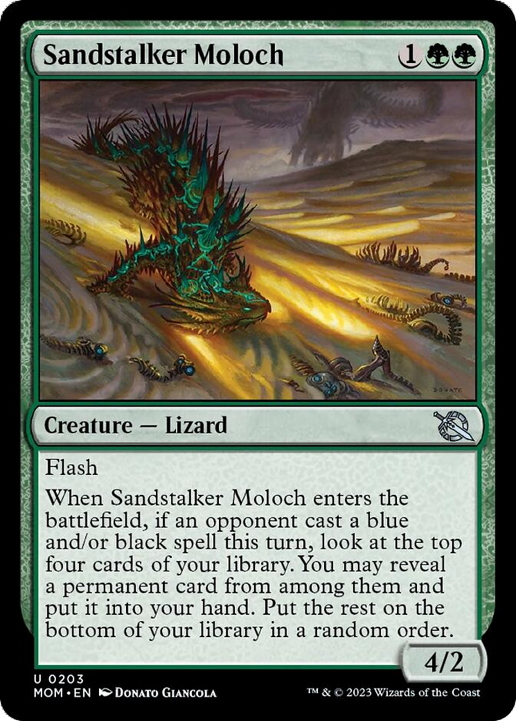 Sandstalker Moloch Card Image