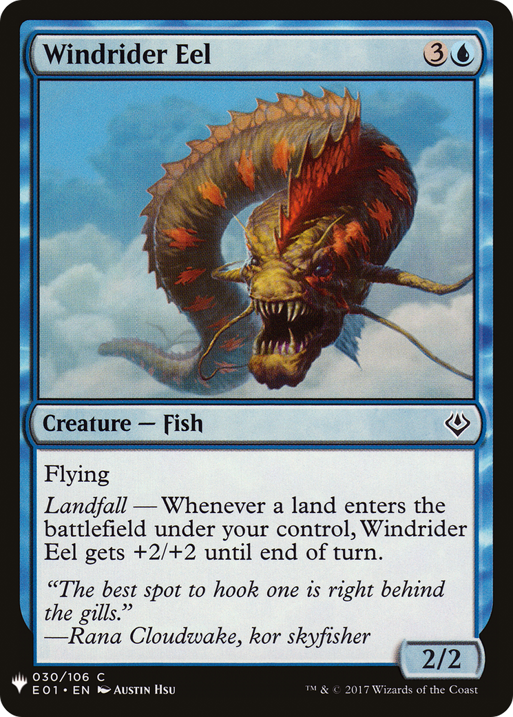 Windrider Eel Card Image