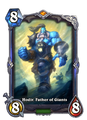 Hodir, Father of Giants Signature Card Image