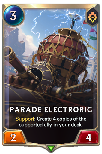 Parade Electrorig Card Image