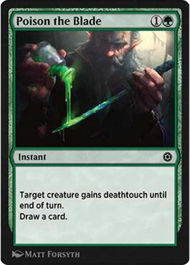 Poison the Blade Card Image