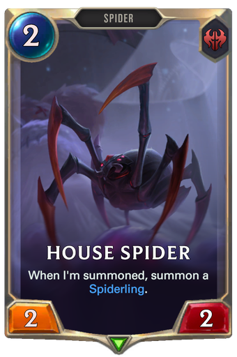 House Spider Card Image