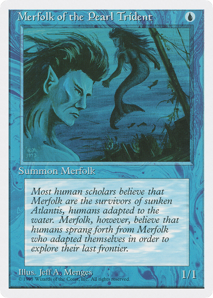 Merfolk of the Pearl Trident Card Image