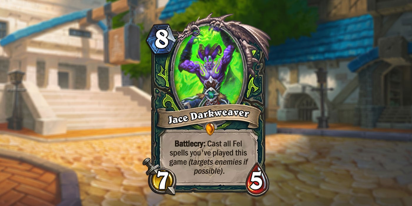New Demon Hunter Card Revealed for United in Stormwind by Inven - Jace Darkweaver