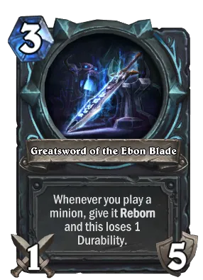 Greatsword of the Ebon Blade Card Image