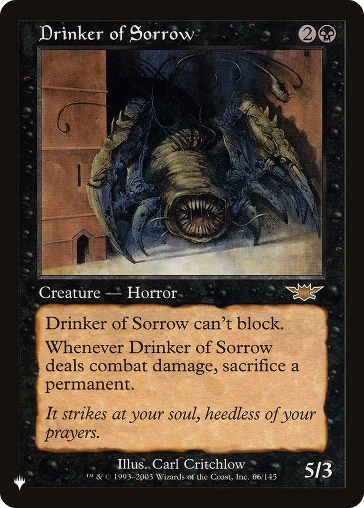Drinker of Sorrow Card Image