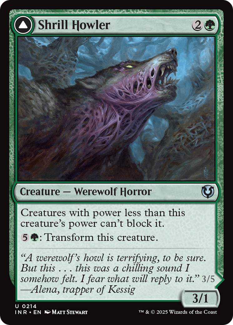Shrill Howler // Howling Chorus Card Image