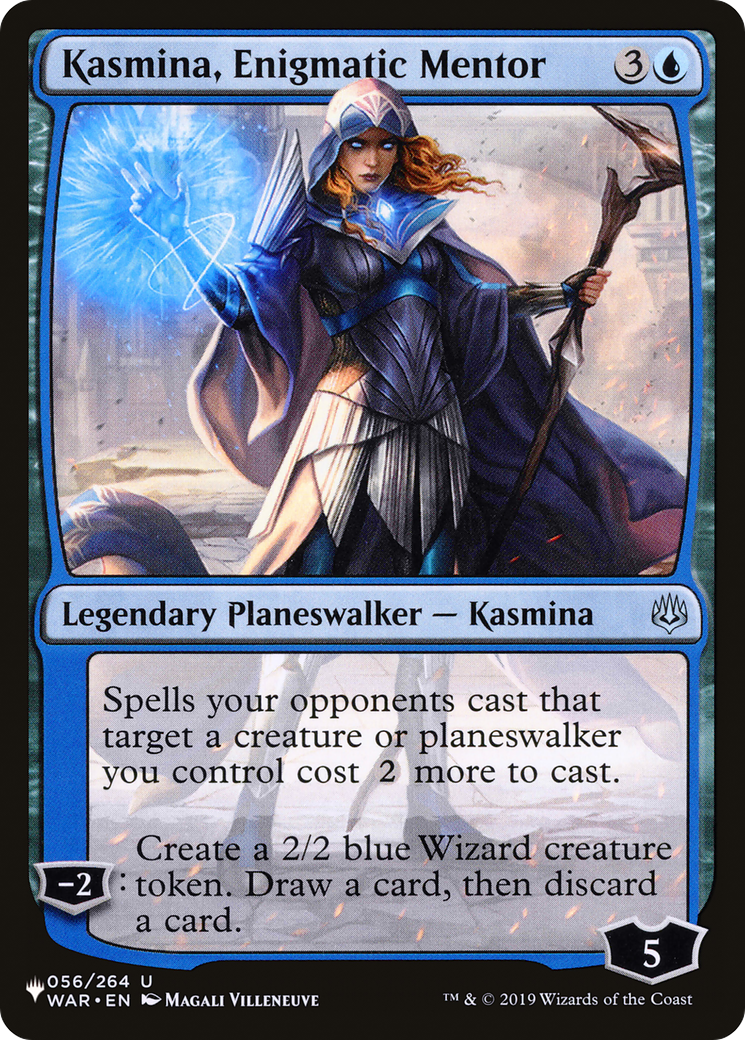 Kasmina, Enigmatic Mentor Card Image