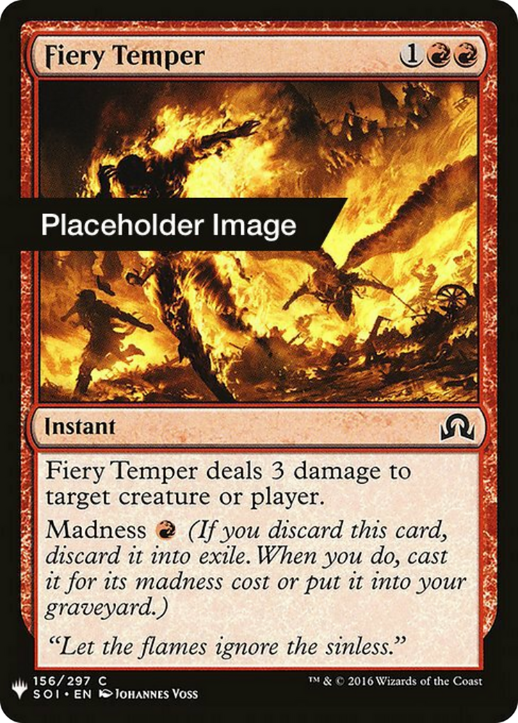 Fiery Temper Card Image