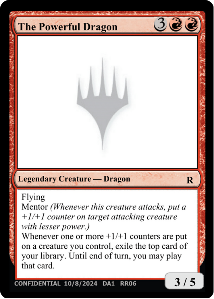 The Powerful Dragon Card Image