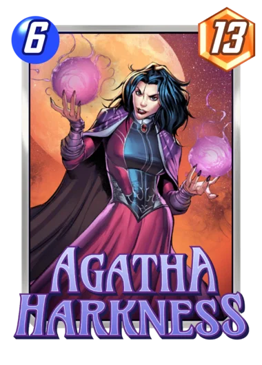 Agatha Harkness -Kartenbild