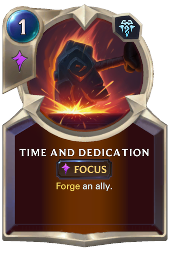 Time and Dedication Card Image