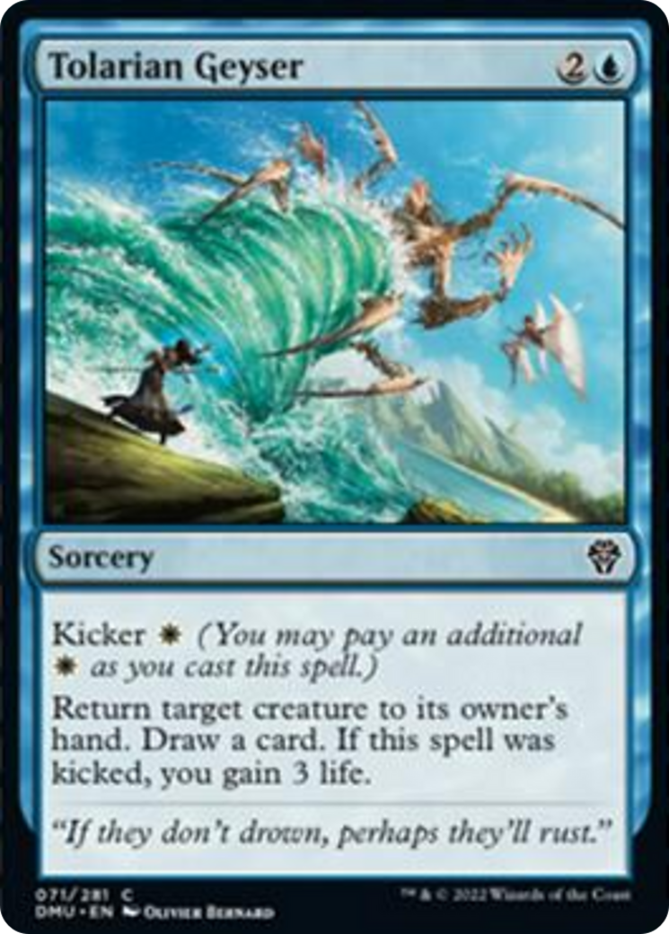 Tolarian Geyser Card Image