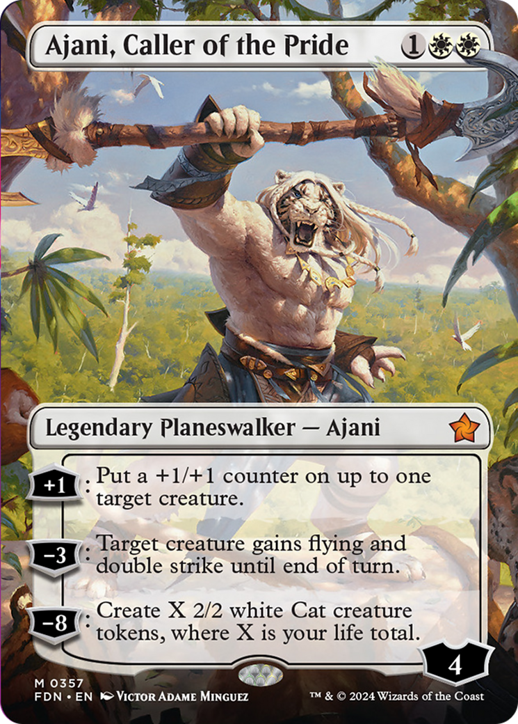 Ajani, Caller of the Pride Card Image