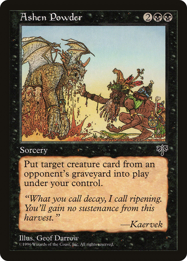 Ashen Powder Card Image