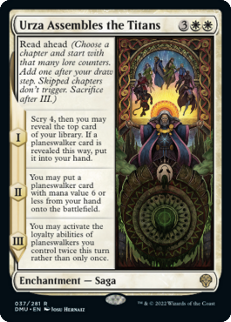 Urza Assembles the Titans Card Image