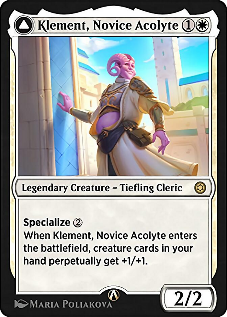 Klement, Novice Acolyte Card Image