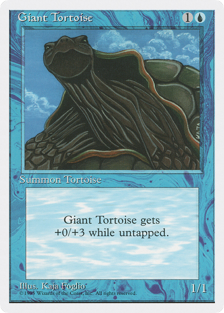 Giant Tortoise Card Image