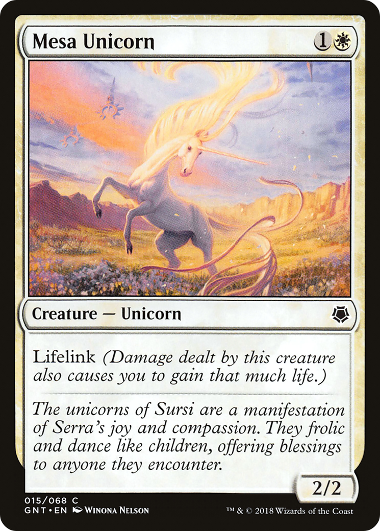 Mesa Unicorn Card Image
