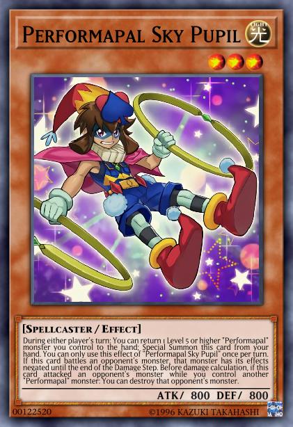 Performapal Sky Pupil Card Image