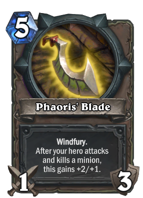 Phaoris' Blade Card Image