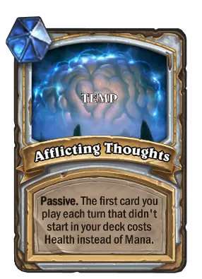 Afflicting Thoughts Card Image