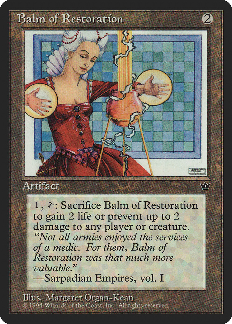 Balm of Restoration Card Image