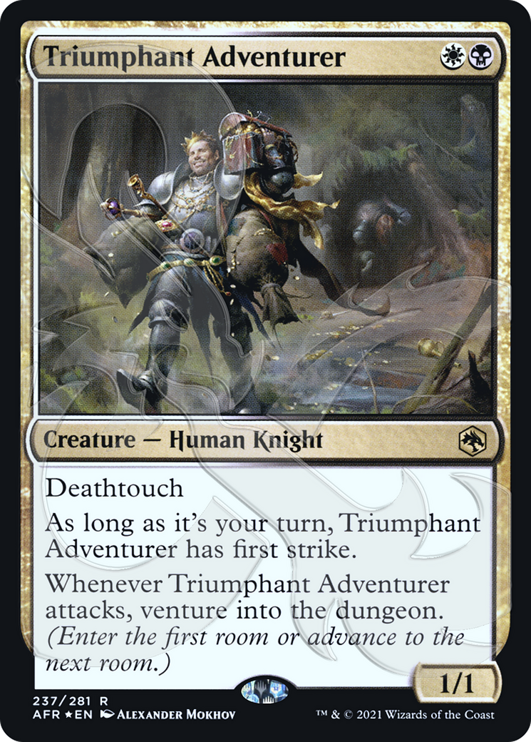 Triumphant Adventurer Card Image